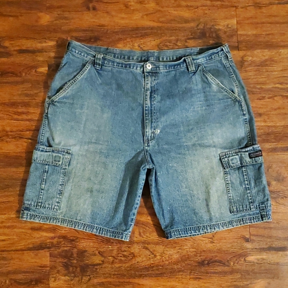 Wrangler Cargo Denim Shorts